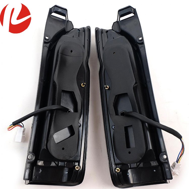 Hiace Van KDH 200 2005-2018 Double Soures LED Tail Lamp Lights Auto Parts New Model Red Black White Smoke