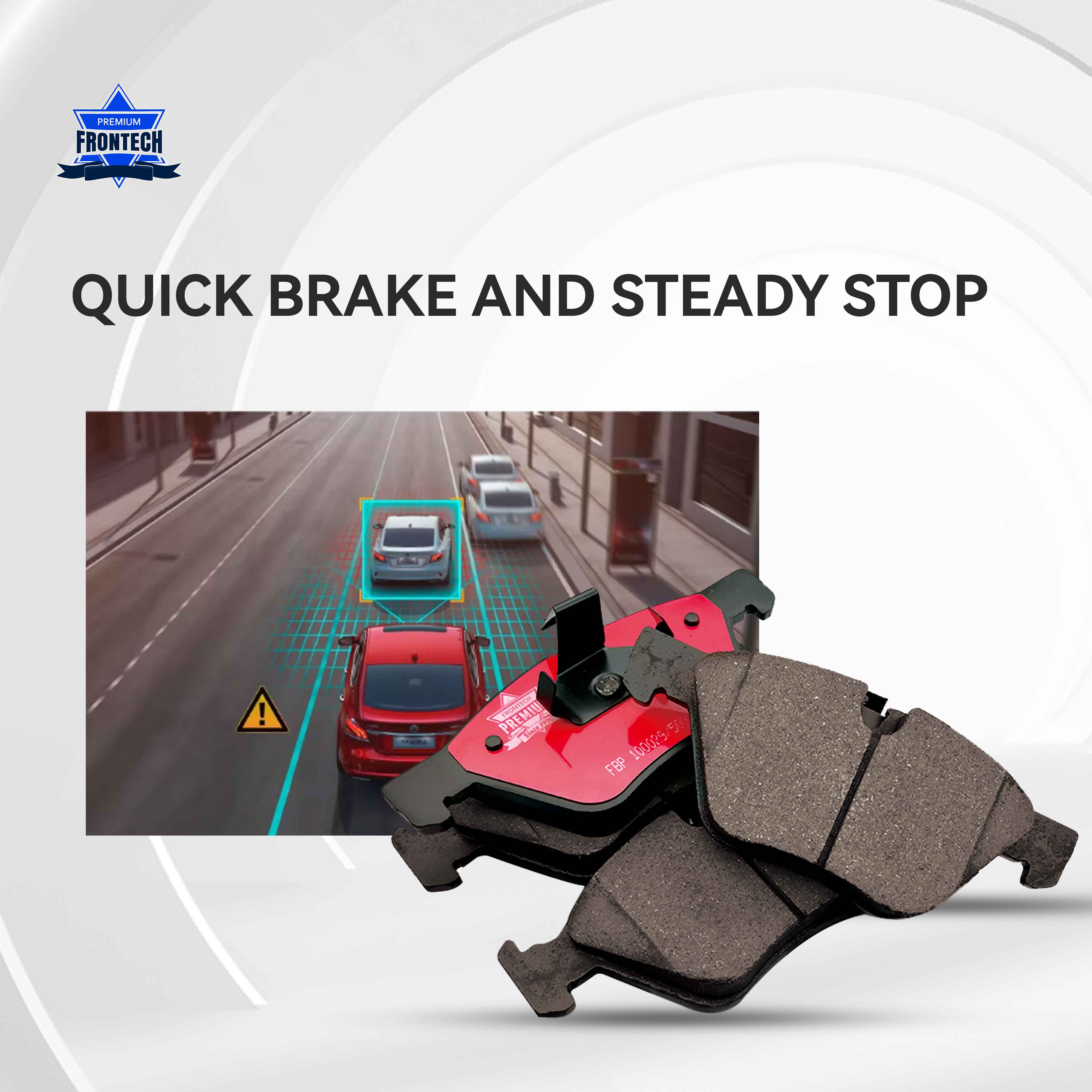 China Automatic Brake Pads D1357 with High Quality for peugeot 206 toyota prius 2012