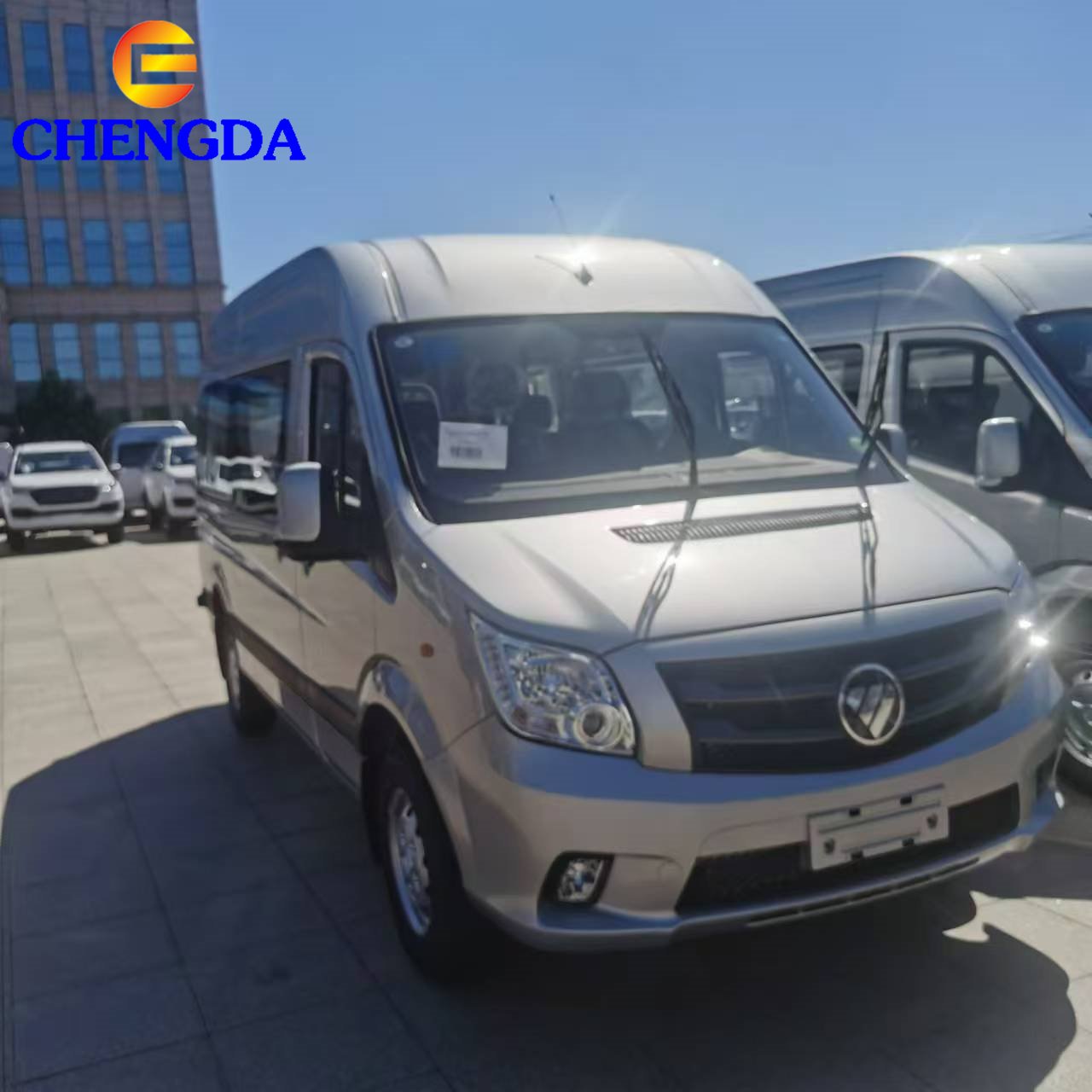 New Used Foton Mini Trucks Box Van Truck 2 3 5 Ton Automatic Manual 7 Seats Diesel Pure Electric Van Cargo Mini Bus for Sale