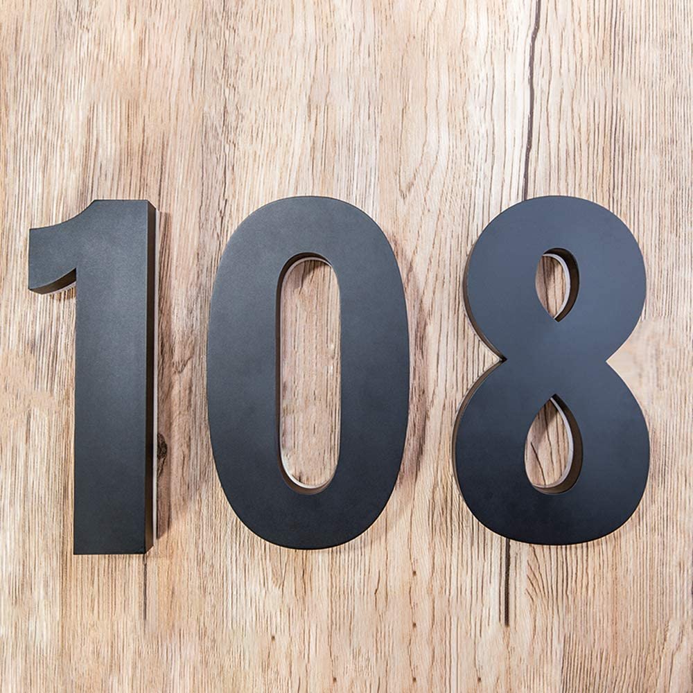 Custom Solar House Number Light Apartment Door House Number Signs Metal Numbers and Letters Light up Letters