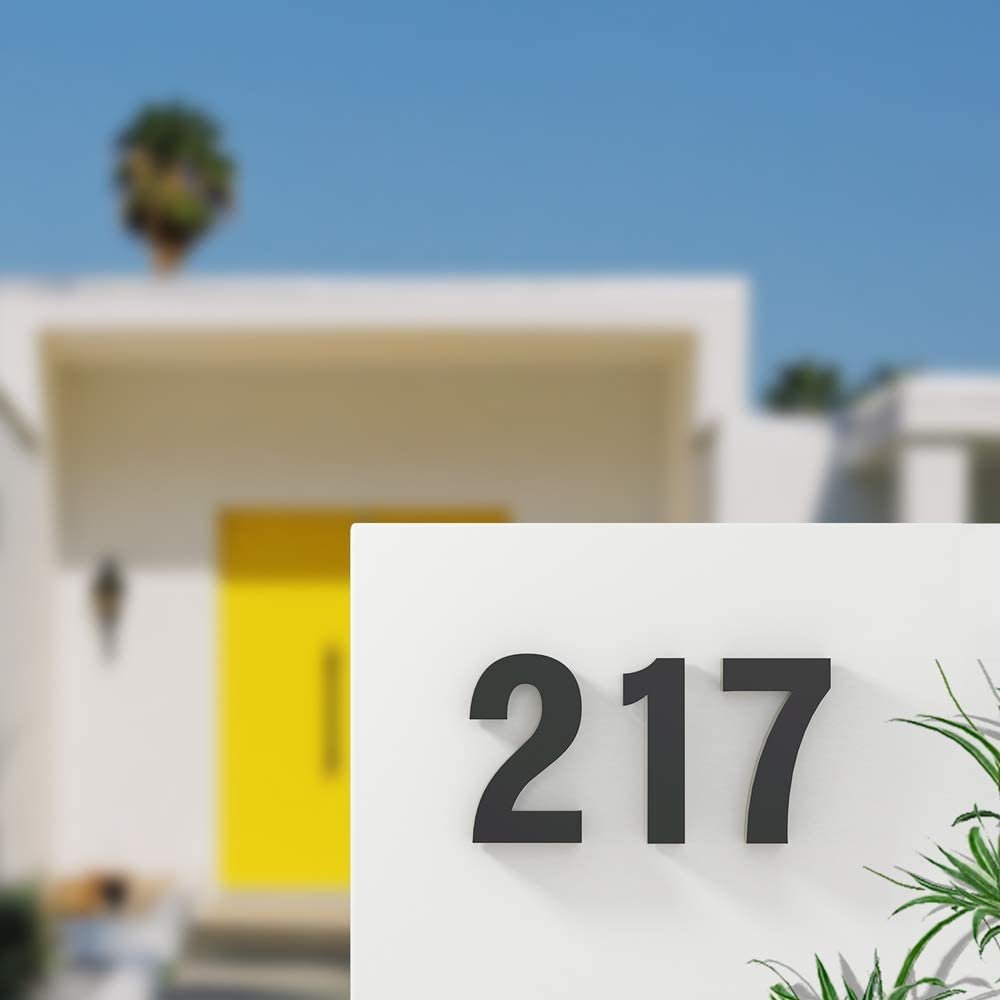 Custom Solar House Number Light Apartment Door House Number Signs Metal Numbers and Letters Light up Letters