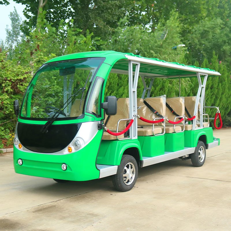 14 Seater Shuttle Bus Transport Electric Sightseeing Car for Sale