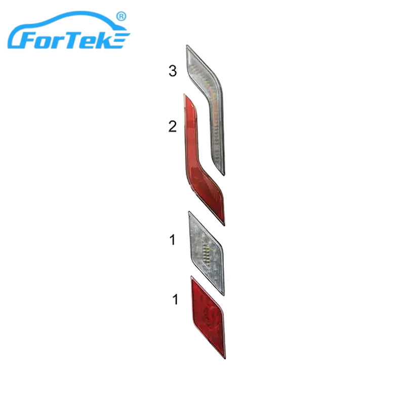 Combined LED Bus Taillights