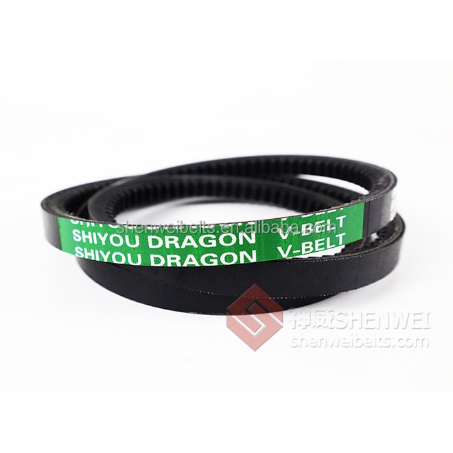 China SHENWEI Group NAISHI SHINYOU DRAGON Brand AV13X Raw Edge Cogged V Belt Pk Belt for Automotive Car Engine Fan Buses