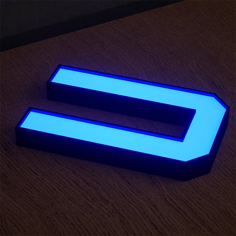 Custom Waterproof Led Illuminated Outdoor Light 3D Channel Letters Sings Store Front Led Signs