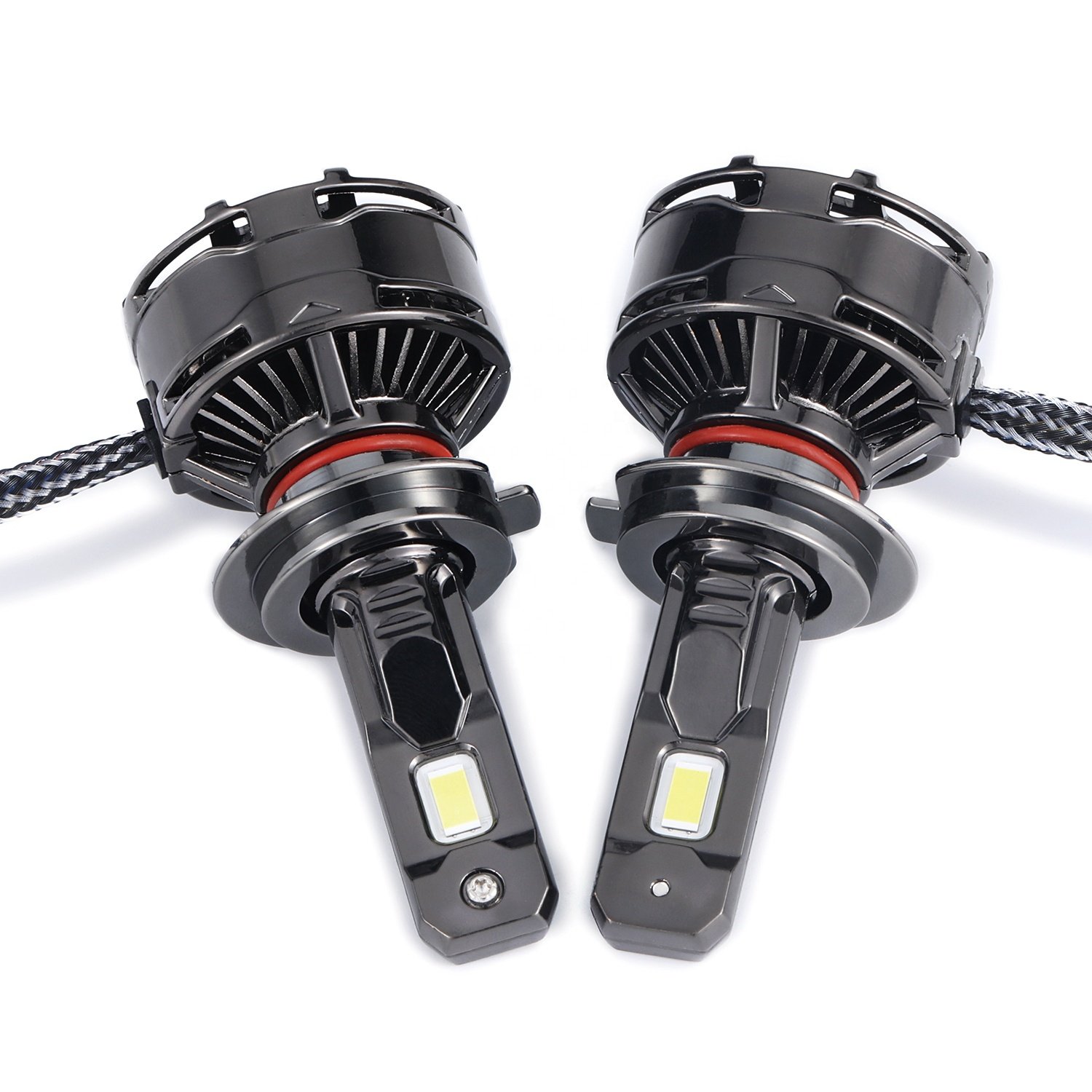 Auto Led Headlight 100W 20000lm H1 H7 9006 12v Luces Auto Para 9005 Focos H11 Luces H7 Faros H4 Headlights Leds Bulb for Car