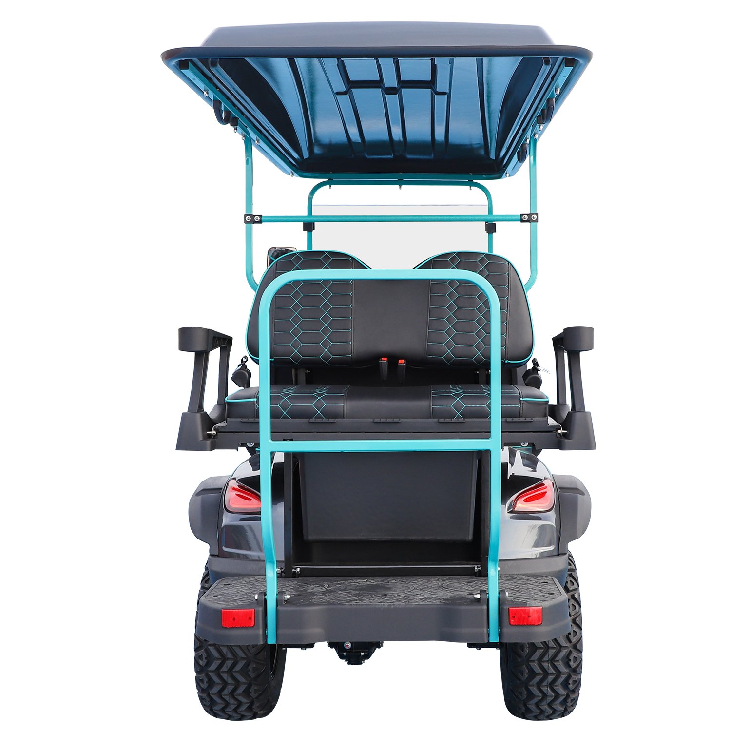 Brand New Design Factory 2+2 Seat Sightseeing Bus Club Cart Electric Golf Buggy Hunting Car with CE DOT