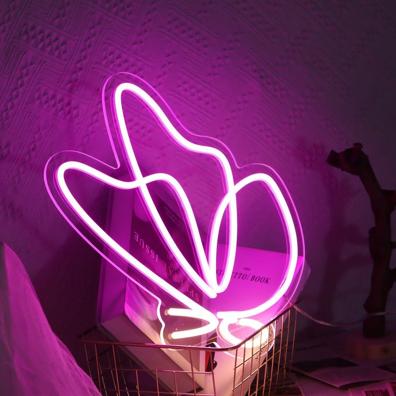Custom Indoor Outdoor Advertising Waterproof Wall Mounted Hanging Acrylic Neon Sign LED Light Letter Sign