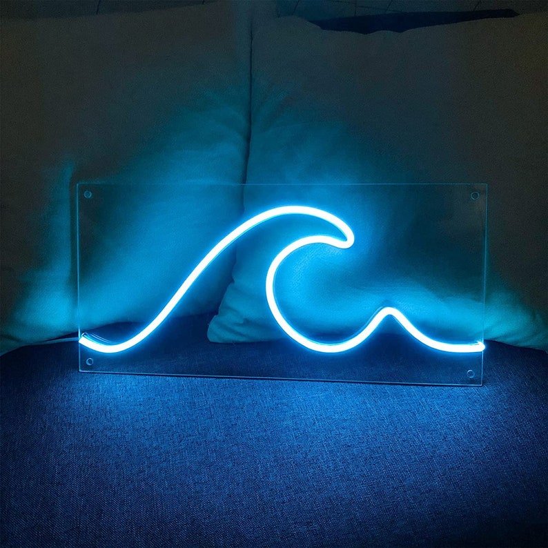 Custom Indoor Outdoor Advertising Waterproof Wall Mounted Hanging Acrylic Neon Sign LED Light Letter Sign