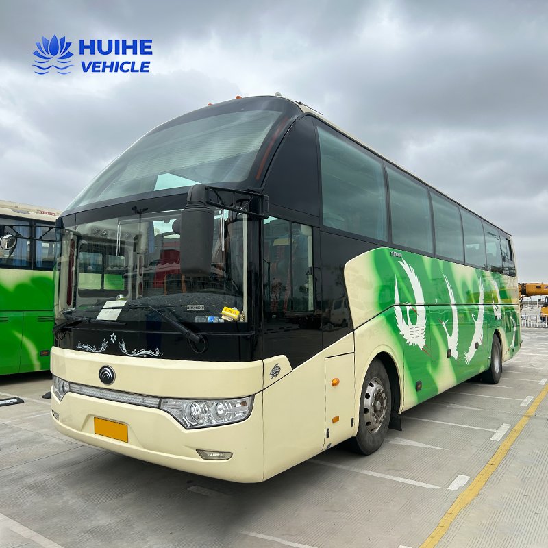 2022 Youtong Luxury Coach Bus Used Diesel Fuel Manual Transmission Euro 3 Emission Standard RHD Steering Front Engine New