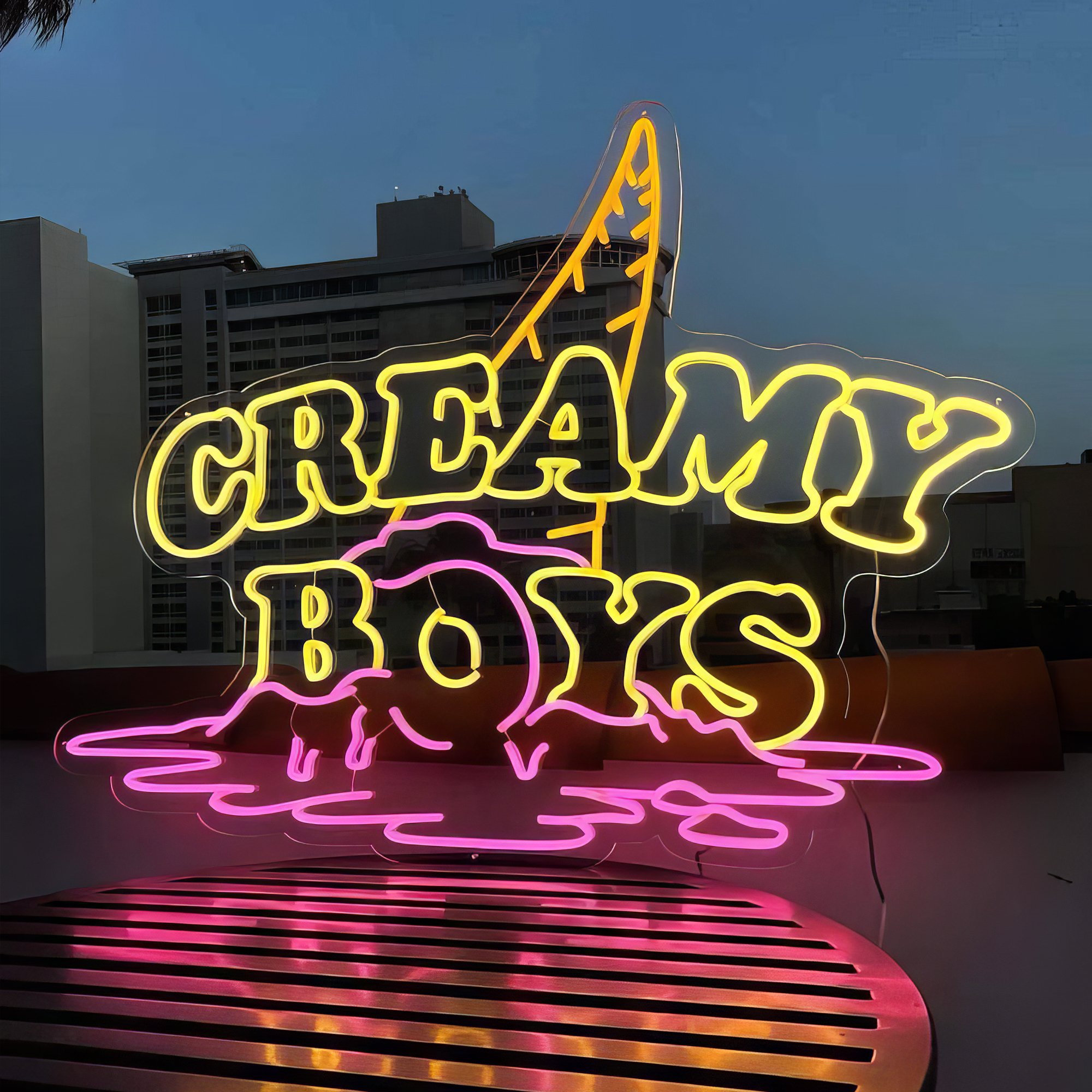 Custom Metal logo Led Neon Sign Wedding Letters LED Neons Business Sign Lights for Wall