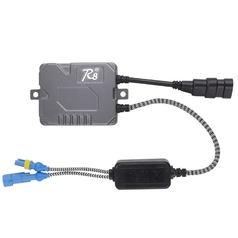 R8 Fast Start Xenon Kit 6000k 35/55w Bulbs Slim Ballast H1 H3 H7 9004 9007 Hb3 Hb4 D1s D2s D3s D4s Moto hid Xenon