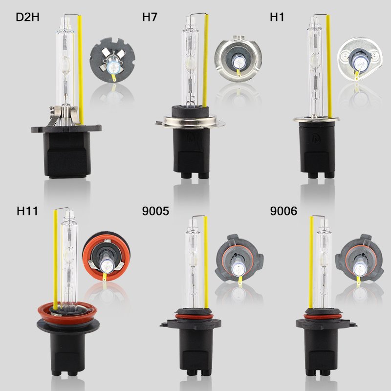 R8 Fast Start Xenon Kit 6000k 35/55w Bulbs Slim Ballast H1 H3 H7 9004 9007 Hb3 Hb4 D1s D2s D3s D4s Moto hid Xenon
