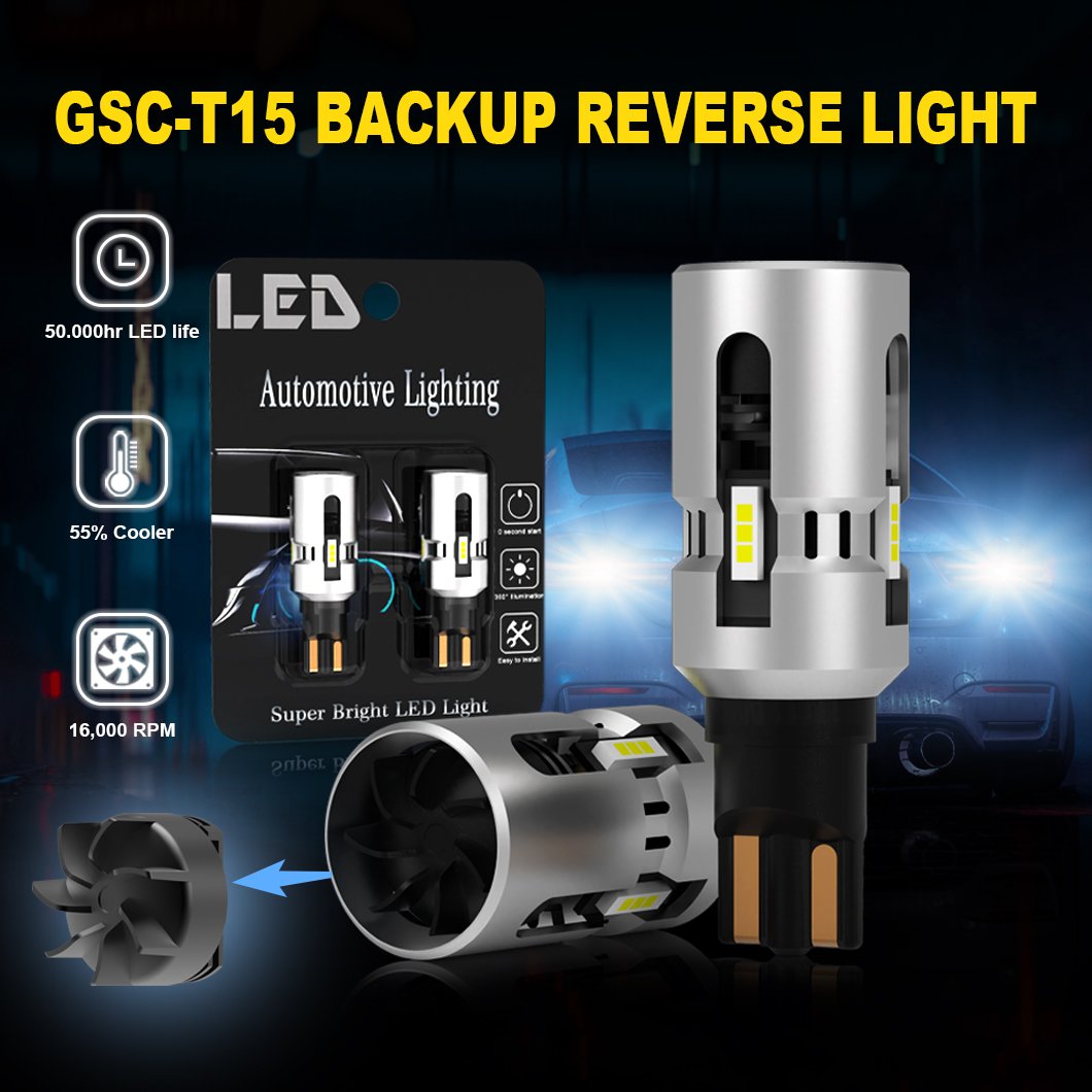 Gview New Model Car Bulb 12v LED Bulb Braking Parking T15 Tail Light 912 920 W16W LED Light 921 for LED Turn Signal Lights Bulbs