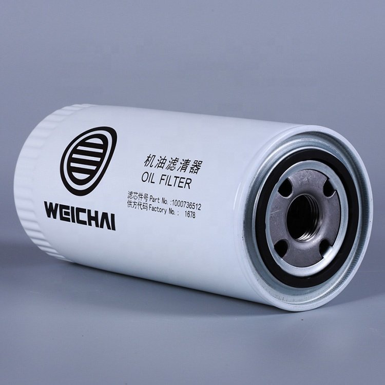 Best Selling Engine-Sinotruk Howo Weichai Special Fuel Filter element Oil Filter 612600081334 1000428205 1000053555