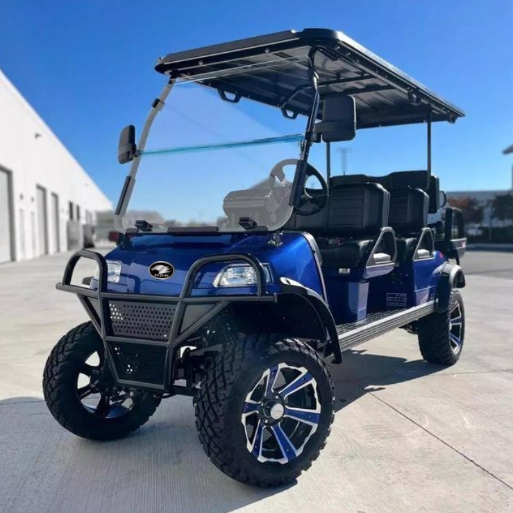 New Sightseeing Off-road 6 Seater Dune Buggy High Speed 48V Quad Bikes Adults HDK EVOLUTION Electric Golf Cart