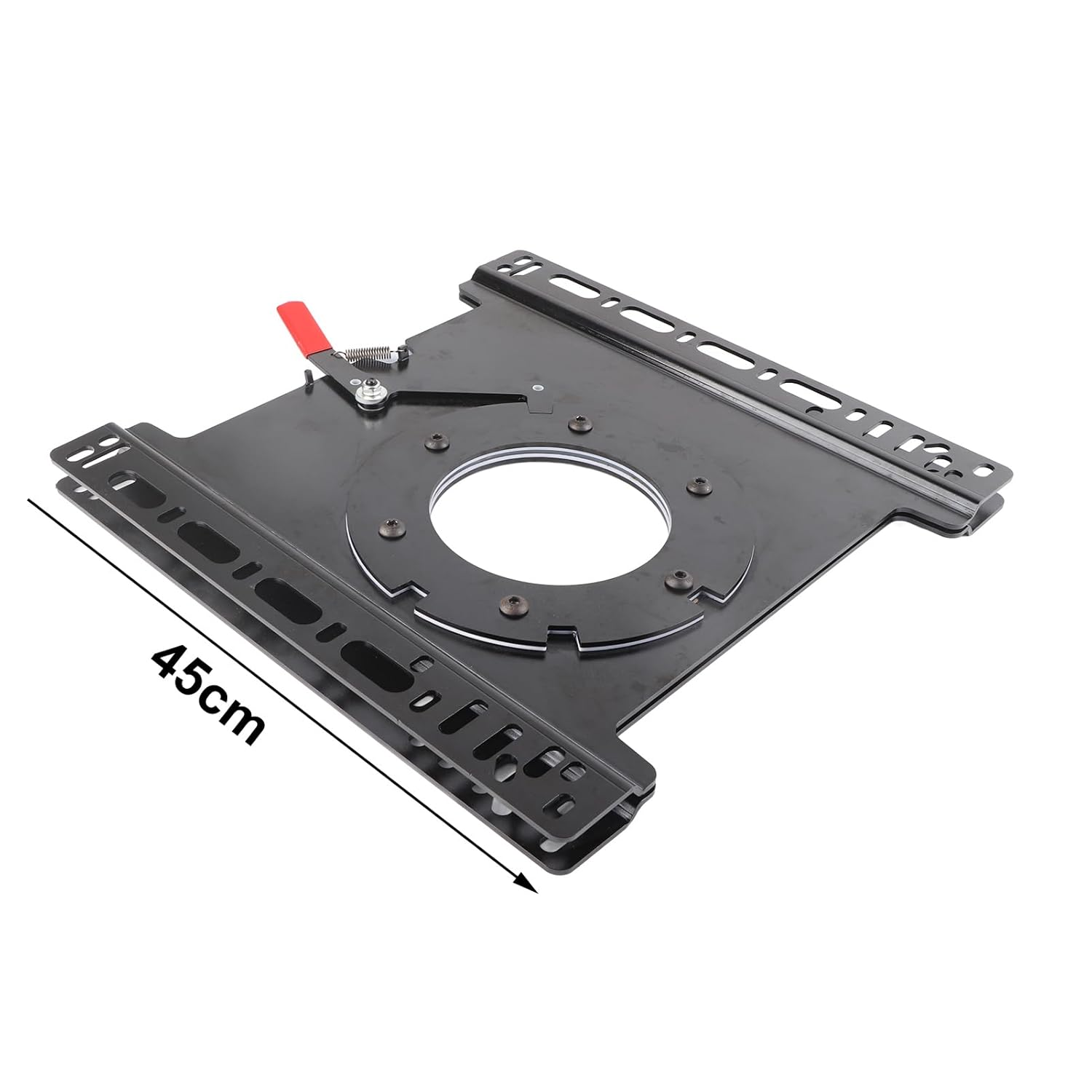Swivel Car Seat Base, 360 Degree Rotatable, RV Heavy Duty Seat Base Turntables for RV Boat Bus RV Spare Parts
