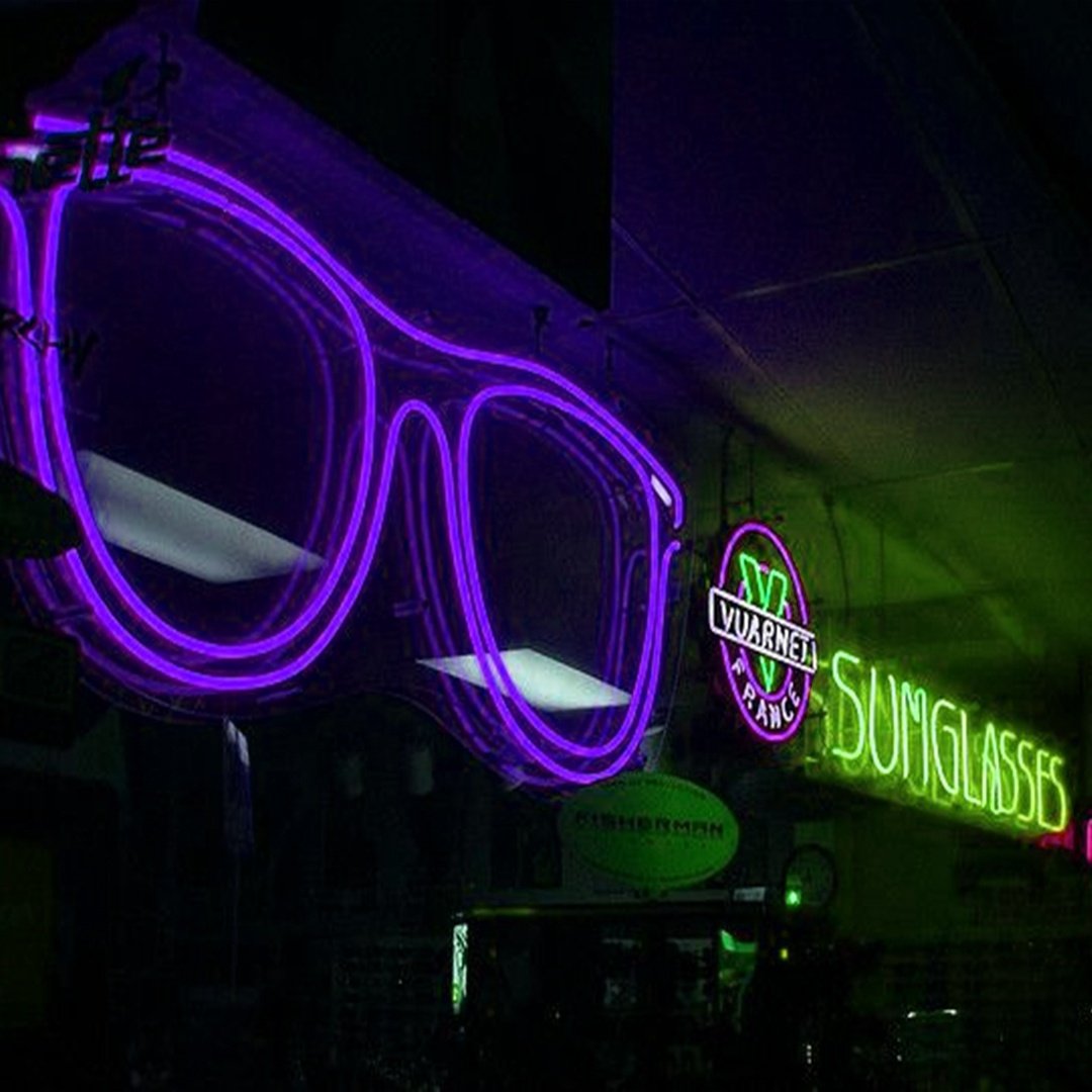 Eyewear Shop Decoration Lighting Glasses Led Neon Sign Light for Store Advertising