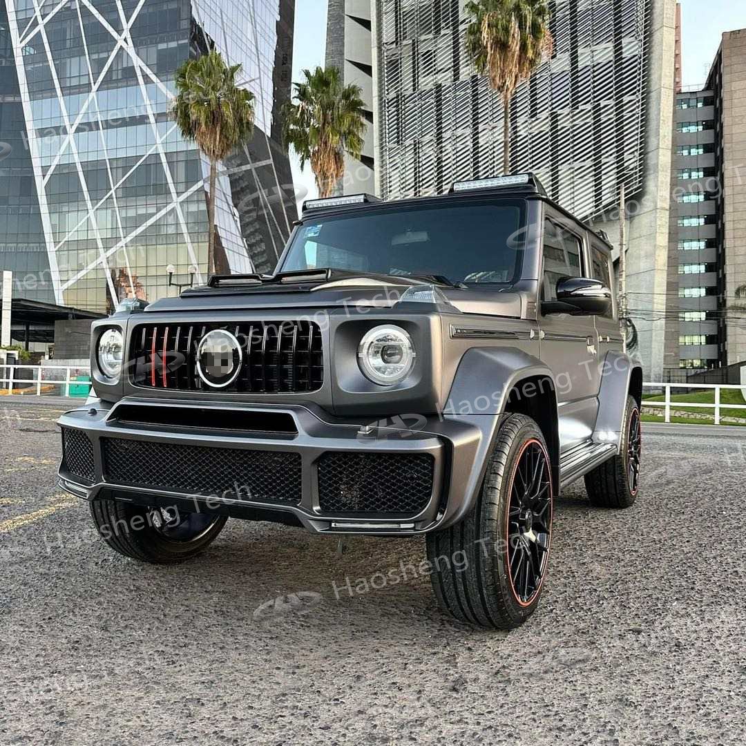Exterior Parts for Suzuki Jimny Bodykit JB74 3 Door 5 Door to G63 Long Short Side Step Wheel Eye Brow BRA BUS Body Kits