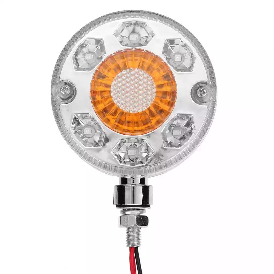 24v Double-sided Turn Signal Lamps Super Bright Roof Lights 24 Led Waist Lamp Side Tail Lamp for Trailer Truck Pickup Tractor