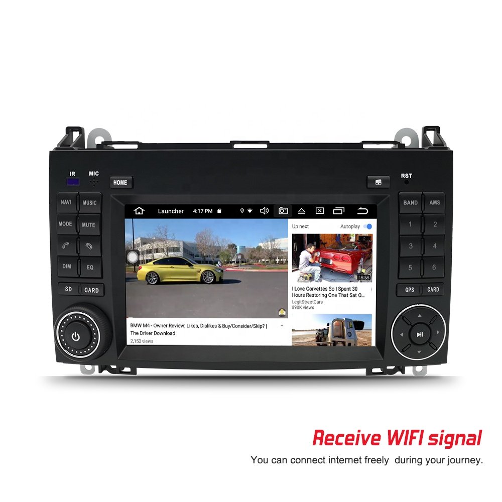 Android 13 Car Stereo for Mercedes Benz B200 Sprinter 4+64GB Car Multimedia Player with Wireless Carplay and Android Auto