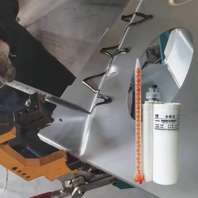 Auto Car Bus Bonding Gum High Temperature 180℃~200℃ Good Strength Vehicle Door Panel Structural Sealant for Car Wheel Covers