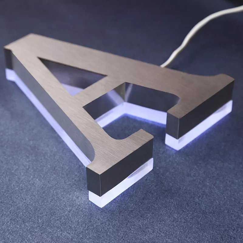 Manufacturer Custom Waterproof Led Illuminated Outdoor Light Channel Letters Sings Store Front Led Signs
