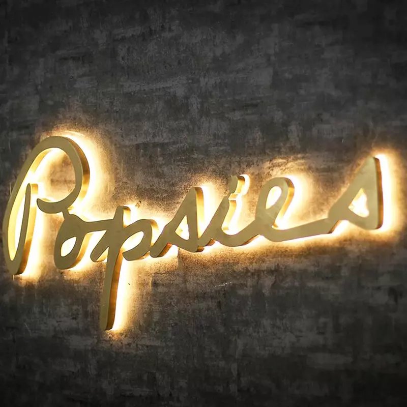 Manufacturer Custom Waterproof Led Illuminated Outdoor Light Channel Letters Sings Store Front Led Signs