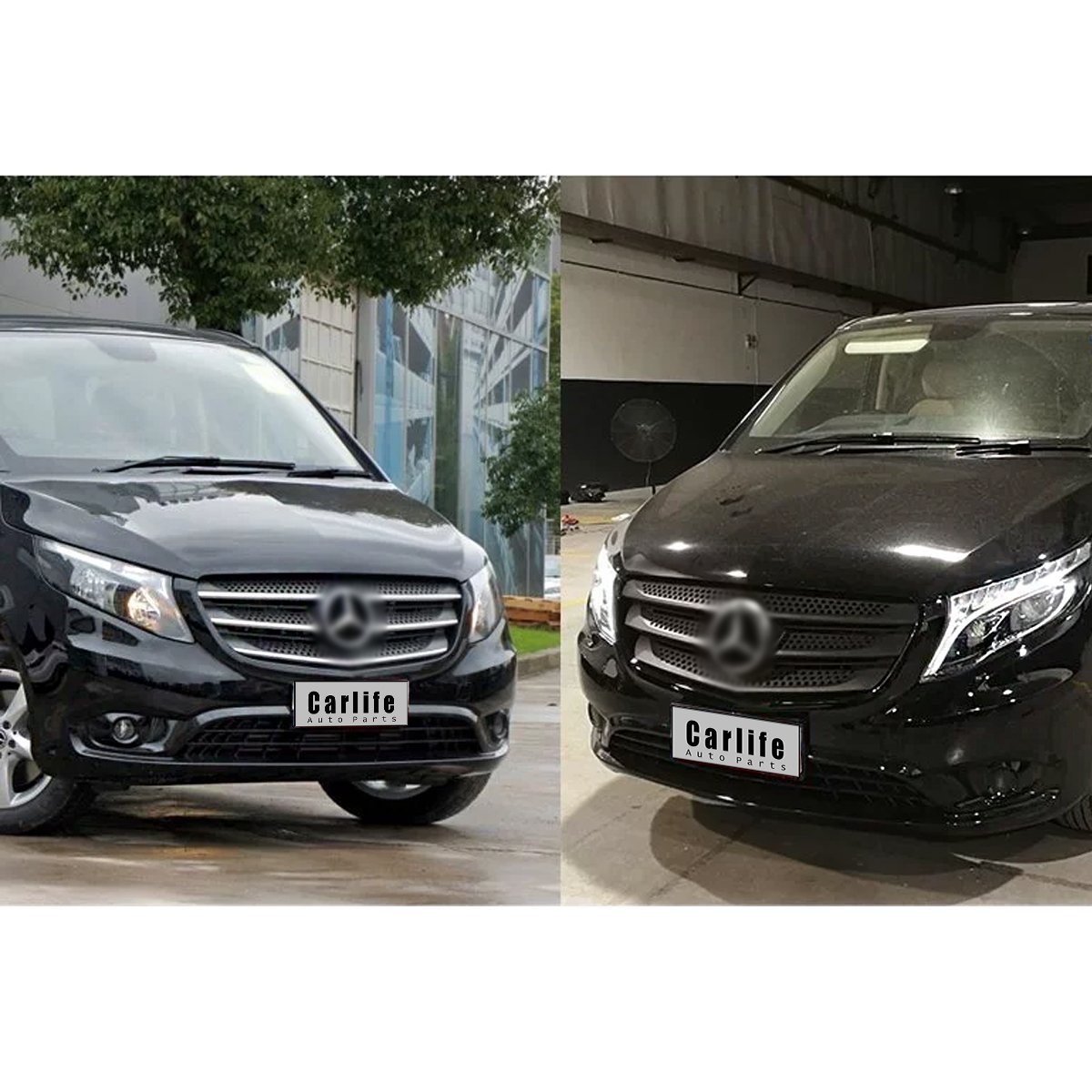 Upgrade to New Style LED Headlight Front Light Assembly for Mercedes benz Vito V Class 2016-2023 W447 Head Lamp.