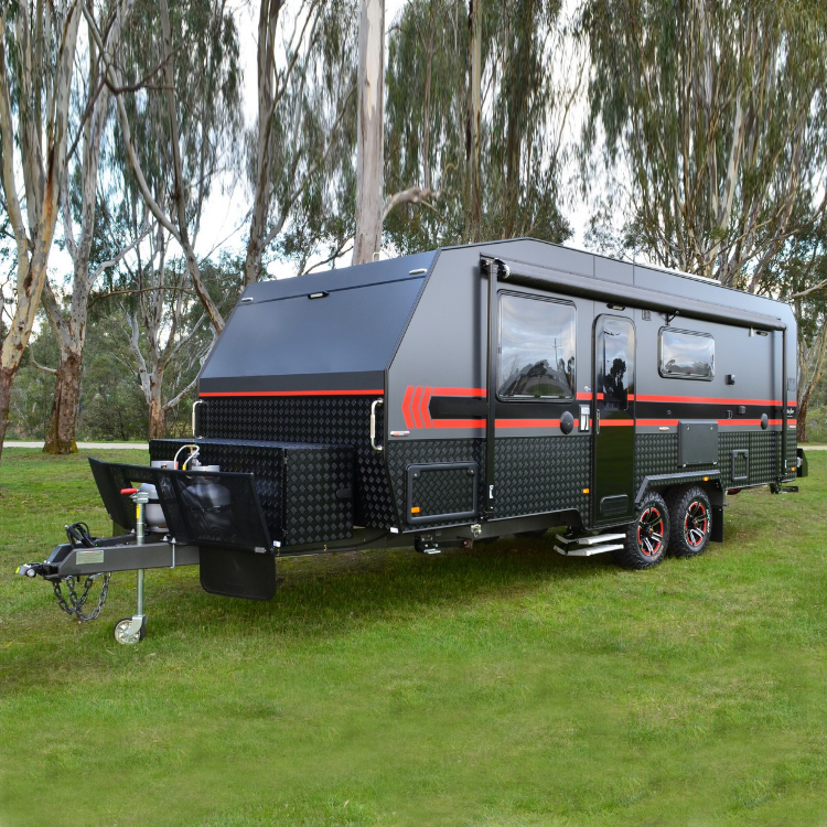 Rv Camper Travel Trailer Luxury Bus Motorhome Family Caravan Standard Camper Trailers for Sale
