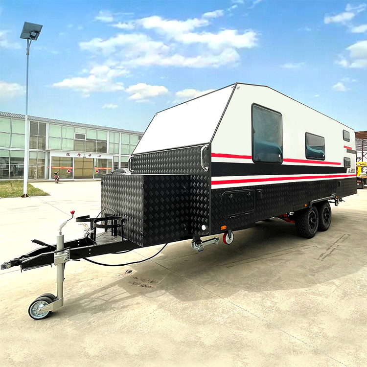 Rv Camper Travel Trailer Luxury Bus Motorhome Family Caravan Standard Camper Trailers for Sale