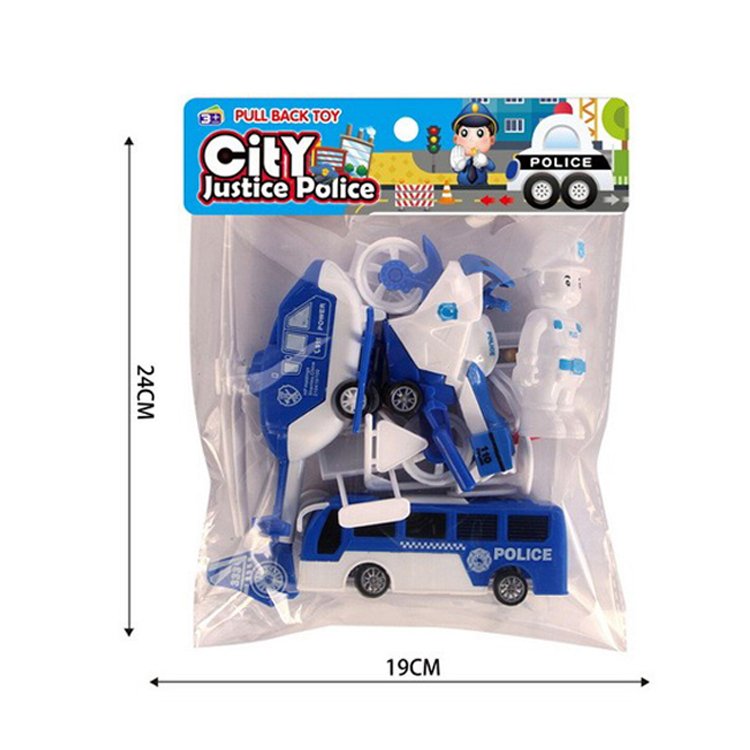 Promotion Toys Dollar Item Toy Construction Set Motorcycle Free Wheel Bus Free Wheel Plane Set