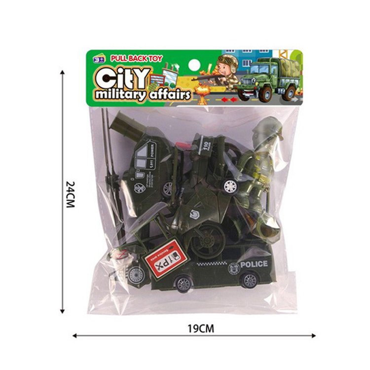 Promotion Toys Dollar Item Toy Construction Set Motorcycle Free Wheel Bus Free Wheel Plane Set