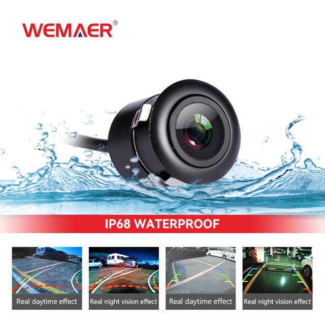 Wemaer Oem Cvbs Rear Camera Ir Metal Car Accessories 2022 Dash Cam Backup Rearview Reverse Car Camera for Nissan Patrol Y61