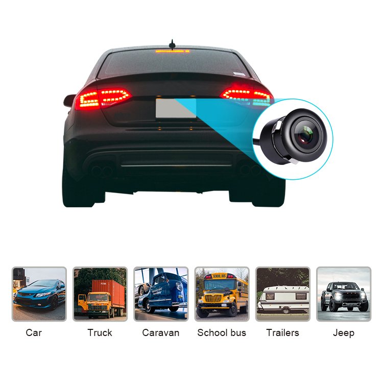 Wemaer Oem Cvbs Rear Camera Ir Metal Car Accessories 2022 Dash Cam Backup Rearview Reverse Car Camera for Nissan Patrol Y61
