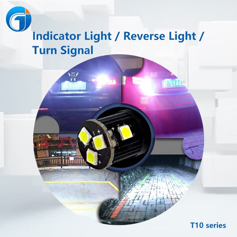 JG Pro T10 Canbus T10/ W5w 7SMD 3030 Chips 6000k for Interior/Reading/Dome/Side/ Parking Light Led 12v Super Bright