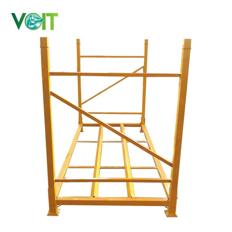 China Manufacturer Stacking Folding Metal Tire Storage Frame