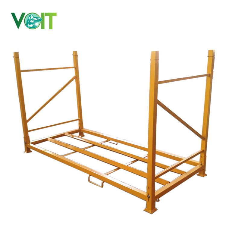China Manufacturer Stacking Folding Metal Tire Storage Frame