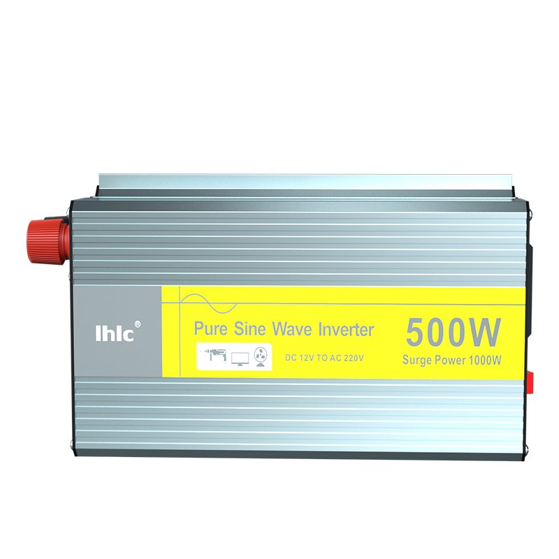 500W DC to AC Pure Sine Wave Inverter Portable Car Power Inverter Battery Converter 24v to 220v 110v for PD
