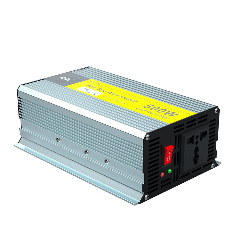 500W DC to AC Pure Sine Wave Inverter Portable Car Power Inverter Battery Converter 24v to 220v 110v for PD