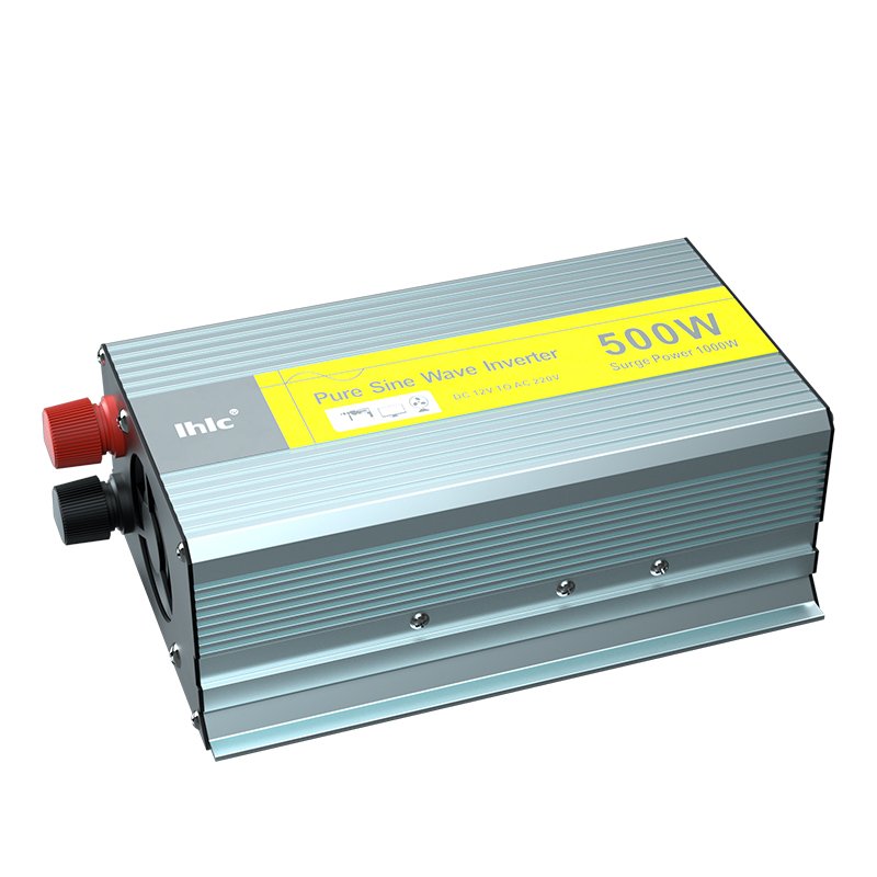 500W DC to AC Pure Sine Wave Inverter Portable Car Power Inverter Battery Converter 24v to 220v 110v for PD