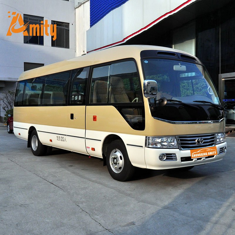 Toyota Coaster City Bus Good Quality 23 Seats Bus for Toyota Used School Bus Left Hand China Cars for Sale Used