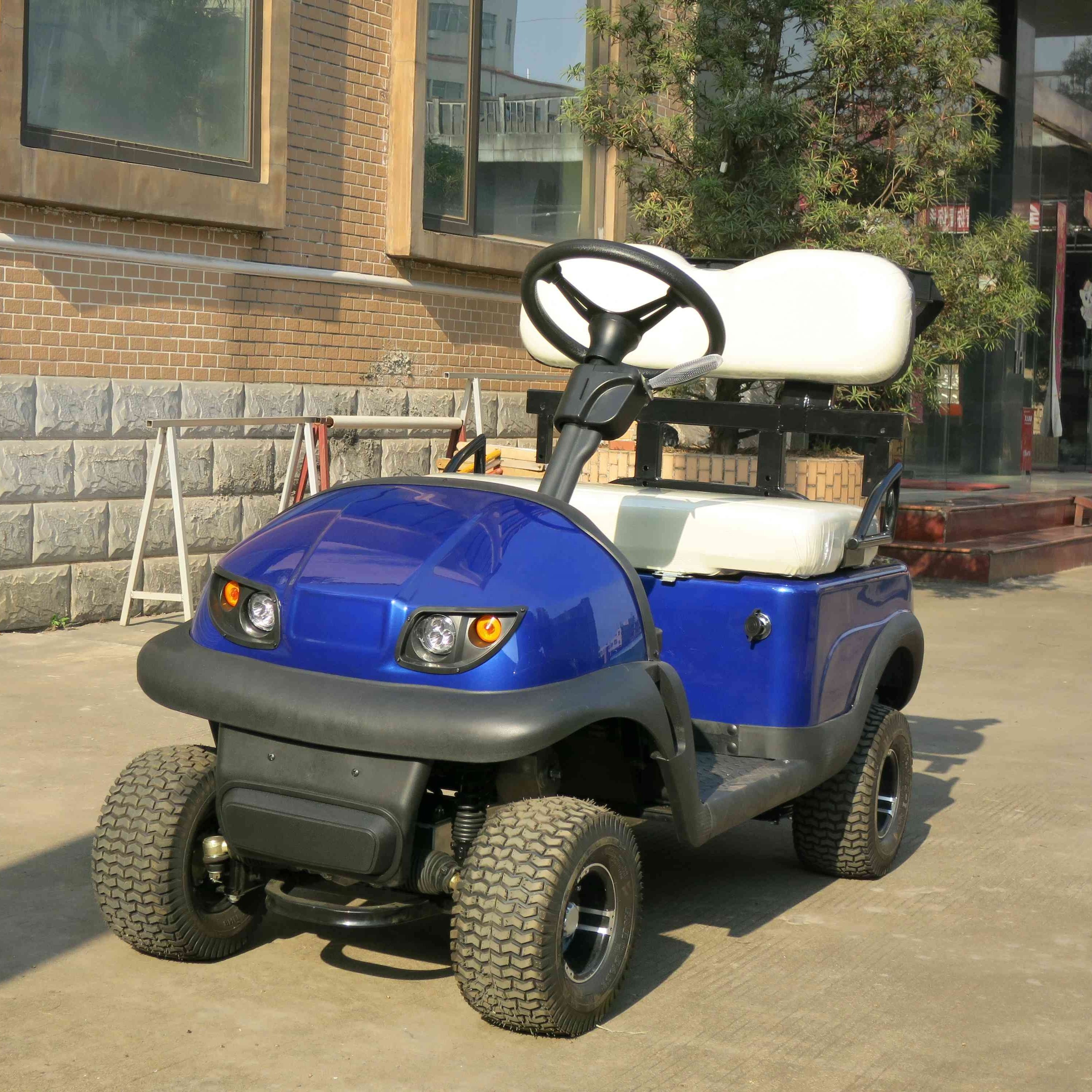 4 Wheel Electric Scooter Car Golf Carts Beach Buggy Fast Delivery Customized Electric 2 Seater Golf Cart