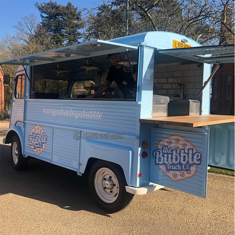 Canteens Snack Coffee Van Electric Mobile Food Cart Mobile Donut Food Cart Ice Cream Coffee Shop Mobile Cart Food Truck