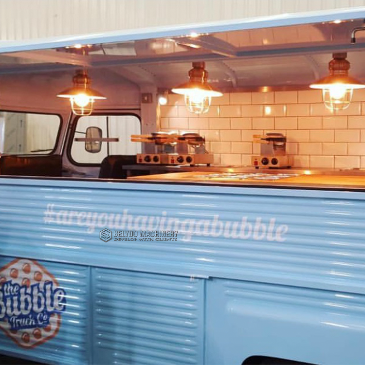 Canteens Snack Coffee Van Electric Mobile Food Cart Mobile Donut Food Cart Ice Cream Coffee Shop Mobile Cart Food Truck
