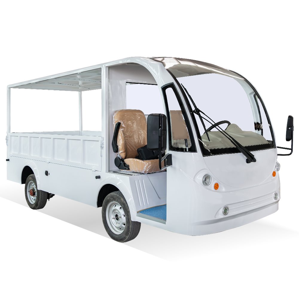 New Design Solar Powered Electric Sightseeing Bus and Car Zoo Shuttle for Eco-Friendly Transportation