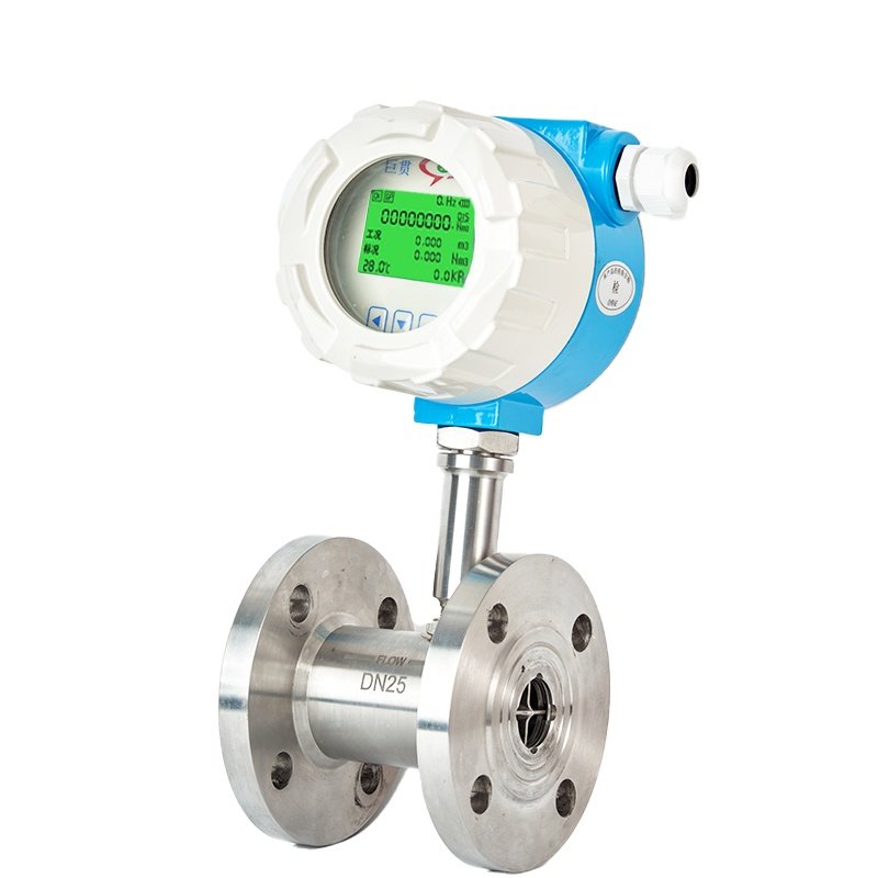 Turbine FlowmeterHigh Accuracy 304 Stainless Steel 4-20ma RS485 Fuel Flow Meter Smart Water Flow Meter Flow Instruments