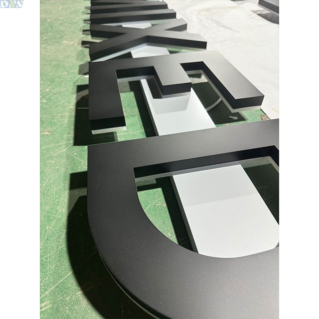 Business Letters Letters for Decoration Light up 4ft Backlit Letters with Back Raceway