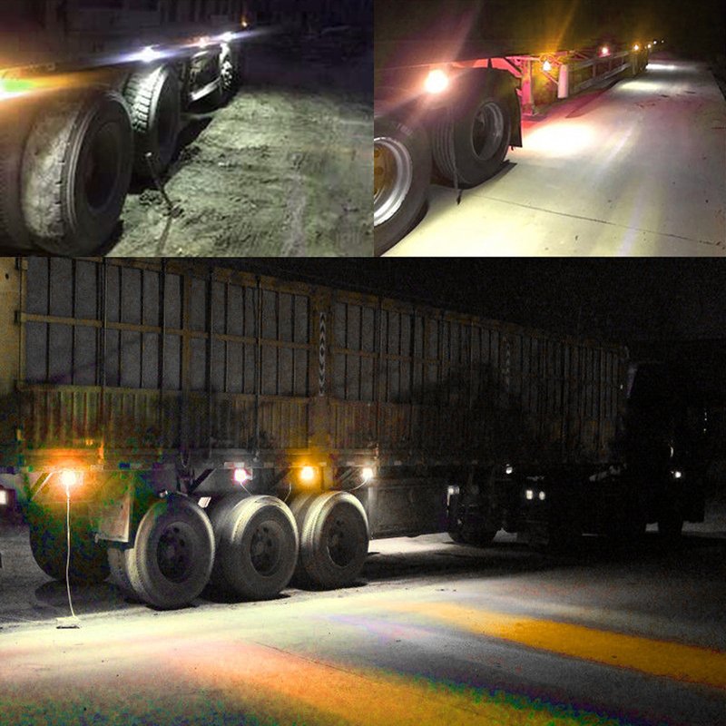 Truck Led Side Marker Light for Truck Trailer Car Tractor Bus Vehicle Indicator Side Light Emergency Warning Lamp