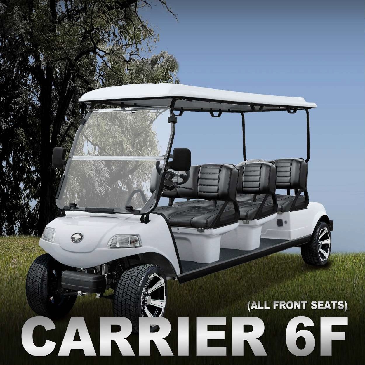 Beach Buggy 4x4 Selling Big Scooters HDK EVOLUTION Sightseeing Mini Bus Club Car 6 Seat 48V Off-road Electric Golf Cart